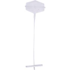 Heftfaden METO®, für das Anschießen von Hängeetiketten an feinen Textilien, Kunststoff, naturfarben, Länge 20 mm, 10000 Stück