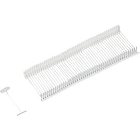 Heftfaden METO®, für das Anschießen von Hängeetiketten an feinen Textilien, Kunststoff, naturfarben, Länge 20 mm, 10000 Stück
