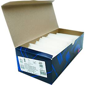 Heftfaden METO®, für das Anschießen von Hängeetiketten an feinen Textilien, Kunststoff, naturfarben, Länge 25 mm, 10000 Stück