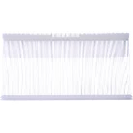 Heftfaden METO®, für das Anschießen von Hängeetiketten an feinen Textilien, Kunststoff, naturfarben, Länge 50 mm, 10000 Stück