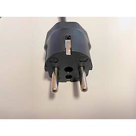 Heizgerät VENTUS 250, Leistung 2500 W, IPX4, 2 Heizstufen, B 270 x T 255 x H 400 mm, schwarz-gelb