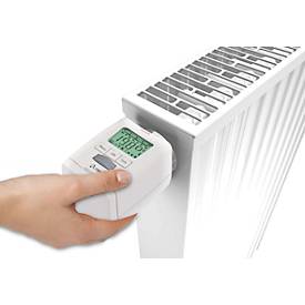Heizkörperregler Olympia HAT 430-22, energiesparend, 4 Heiz- & Sparzeiten einstellbar, M30x1,5 Gewindeanschluss, inkl. RA-, RAV-, RAVL-Adapter