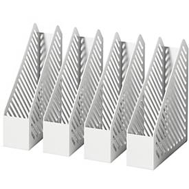 Stehsammler, Breite 75 mm, Polystyrol, 4 Stück