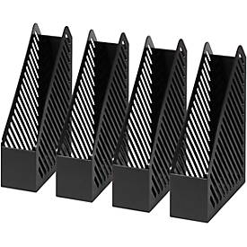 Stehsammler, Breite 75 mm, Polystyrol, 4 Stück