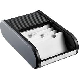 helit Visitenkartenbox, schwarz