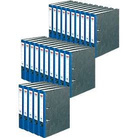 herlitz Ordner maX.file nature, DIN A4, Rückenbreite 50 mm, 25 Stück, blau