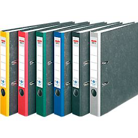 herlitz Ordner maX.file nature, DIN A4, Rückenbreite 50 mm, 25 Stück, rot