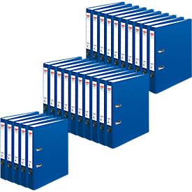 herlitz Ordner maX.file protect, DIN A4, Rückenbreite 50 mm, 25 Stück, blau