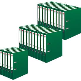 herlitz Ordner maX.file protect, DIN A4, Rückenbreite 50 mm, 25 Stück, grün