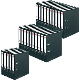 herlitz Ordner maX.file protect, DIN A4, Rückenbreite 50 mm, 25 Stück, schwarz