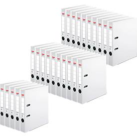 herlitz Ordner maX.file protect, DIN A4, Rückenbreite 50 mm, 25 Stück, weiß