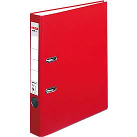 herlitz Ordner maX.file protect, DIN A4, Rückenbreite 50 mm, rot