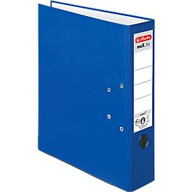 herlitz Ordner maX.file protect, DIN A4, Rückenbreite 80 mm, 20 Stück, blau