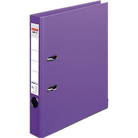 herlitz Ordner maX.file protect plus, DIN A4, Rückenbreite 50 mm, 10 Stück, violett