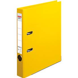 herlitz Ordner maX.file protect plus, DIN A4, Rückenbreite 50 mm, gelb