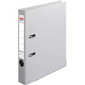 herlitz Ordner maX.file protect plus, DIN A4, Rückenbreite 50 mm, grau