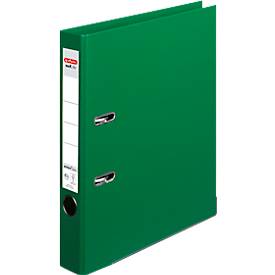 herlitz Ordner maX.file protect plus, DIN A4, Rückenbreite 50 mm, grün