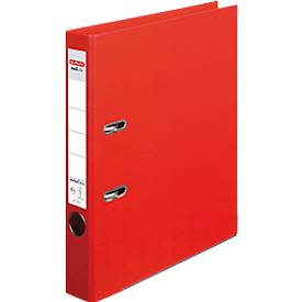 herlitz Ordner maX.file protect plus, DIN A4, Rückenbreite 50 mm, rot