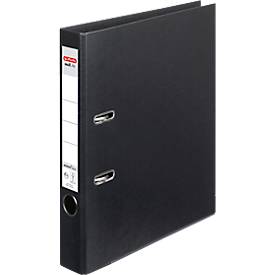 herlitz Ordner maX.file protect plus, DIN A4, Rückenbreite 50 mm, schwarz