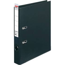 herlitz Ordner maX.file protect plus, DIN A4, Rückenbreite 50 mm, schwarz