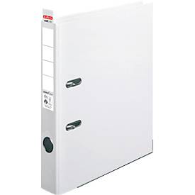 herlitz Ordner maX.file protect plus, DIN A4, Rückenbreite 50 mm, weiß