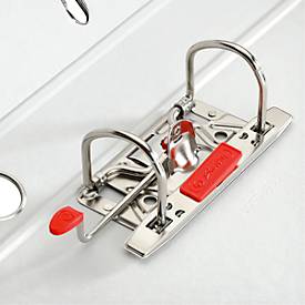 herlitz Ordner maX.file protect plus, DIN A4, Rückenbreite 80 mm, 10 Stück, blau