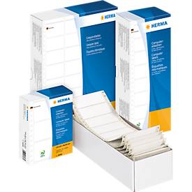 HERMA Computeretiketten, endlos, 1-bahnig, 88,9 x 48,4, 3000 Stück