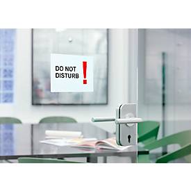 Herma Etiketten Nr. 10021, 210 x 297 mm, ablösbar, selbstklebend, sichere Haftung, Papier, weiß, 25 Stück