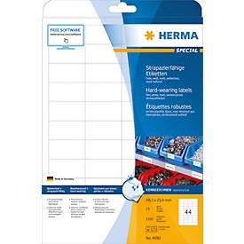 Herma Folien-Etiketten Nr. 4690 auf DIN A4-Blättern, 1100 Etiketten, 25 Bogen