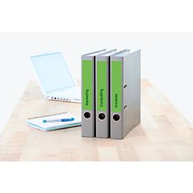 Herma Ordneretiketten A4, 192 x 61 mm, permanent haftend/bedruckbar, 80 Stück, grün