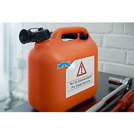 Herma Power-Etiketten Nr. 10917, 37 x 13 mm, selbstklebend, extrem stark haftend, Papier, matt, 2125 Stück