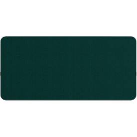 Hintertisch-Akustikwand Flex, 40 mm stark, mit Adapter, schallabsorbierend, modular erweiterbar, Tischmontage, B 800 x H 600 mm, grün