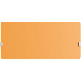 Hintertischwand Modus, mit Adapter, 25 mm stark, B 1800 x H 800 mm, gelb