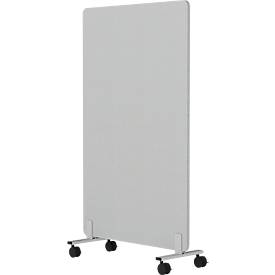 Hintertischwand Modus, mit Adapter, 25 mm stark, B 2000 x H 800 mm, hellgrau