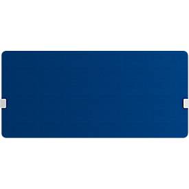 Hintertischwand Modus, mit Adapter, 25 mm stark, B 800 x H 600 mm, dunkelblau