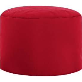 Hocker DotCom scuba®, für Sitzsack Swing, abwaschbar, Innenseite PVC-beschichtet, rot