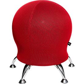 Hocker Sitness 5, mit integriertem Gymnastikball, belastbar bis 110 kg, rot