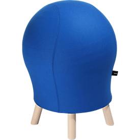 Hocker Sitness Alpine, mit integriertem Gymnastikball, Bezug 75 % Schurwolle