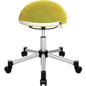 Hocker Sitness Half Ball, gelb