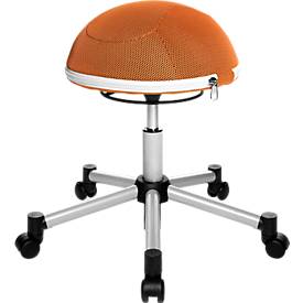 Hocker Sitness Half Ball, mit luftgefülltem Halbball für Trainingsaufgaben