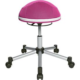 Hocker Sitness Half Ball, pink