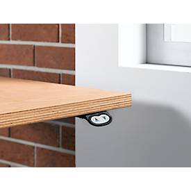 Höhenverstellbarer Arbeitstisch, Mutliplex, 1500 x 700 mm 