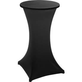 Hoes voor statafel, ø 800/850 mm, zwart