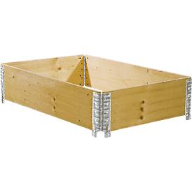 Holzaufsatzrahmen, diagonal faltbar, 800 x 1200 x 300 mm