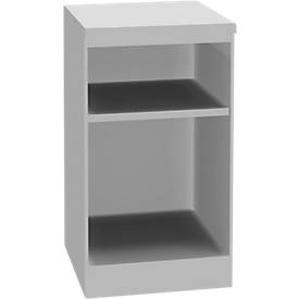 Holzregal TETRIS SOLID, 1,5 OH, B 400/800 mm, div. Dekore