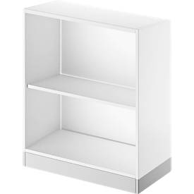 Holzregal TETRIS SOLID, 2 OH, B 400/800 mm, div. Dekore