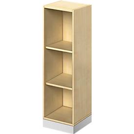 Holzregal TETRIS SOLID, 3 OH, B 400/800 mm, div. Dekore