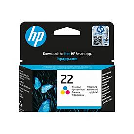 HP 22 - 5 ml - Farbe (Cyan, Magenta, Gelb) - original - Tintenpatrone - für Deskjet F2185, F2187, F2210, F2235, F2240, F