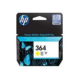 HP 364 - Gelb - original - Tintenpatrone - für Deskjet 35XX; Photosmart 55XX, 55XX B111, 65XX, 65XX B211, 7510 C311, B110, Wireless B110