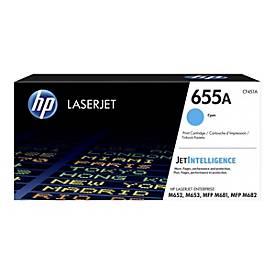 HP 655A - Cyan - original - LaserJet - Tonerpatrone (CF451A)